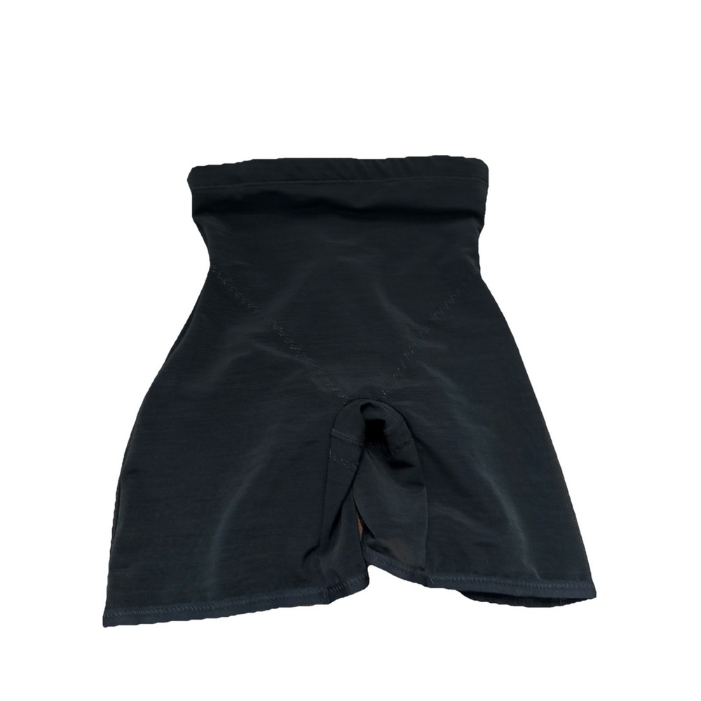 Black Skinny Shaper Shorts Size Small Smoother Seamless Coverage